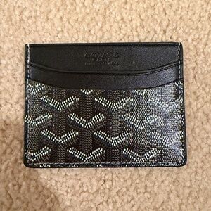 Goyard Black and White Card Holder
